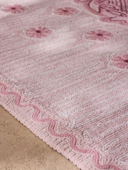 Cath Kidston Pink Spitalfields Rose Rug - Image 4 of 5