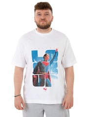 Character White DC Comics Superman Short Sleeve Pyjamas - Image 2 of 3