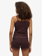 Superdry Red Athletic Essential Stripe Cami - Image 4 of 5