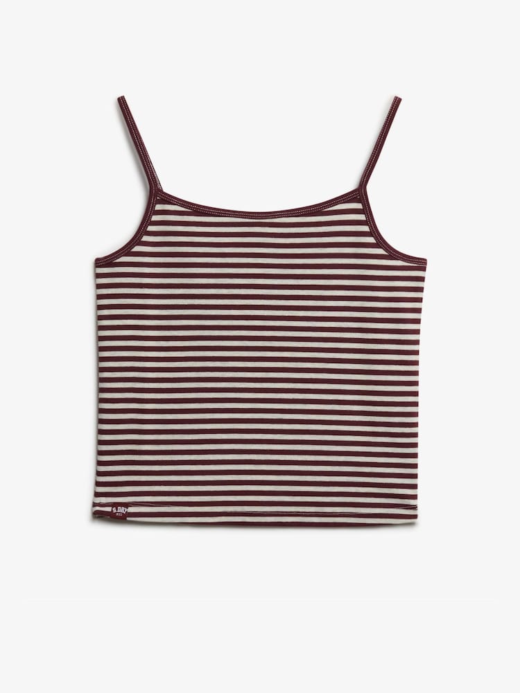 Superdry Red Athletic Essentials Cami Top - Image 6 of 6