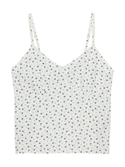 Superdry Βαμβακερό Μπλούζα με Στάμπα Ditsy και Στάμπα Cami - Εικόνα 2 από 3