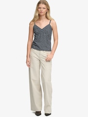 Superdry Navy Cotton Ditsy Print Cami Top - Image 5 of 7