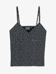 Superdry Navy Cotton Ditsy Print Cami Top - Image 6 of 7