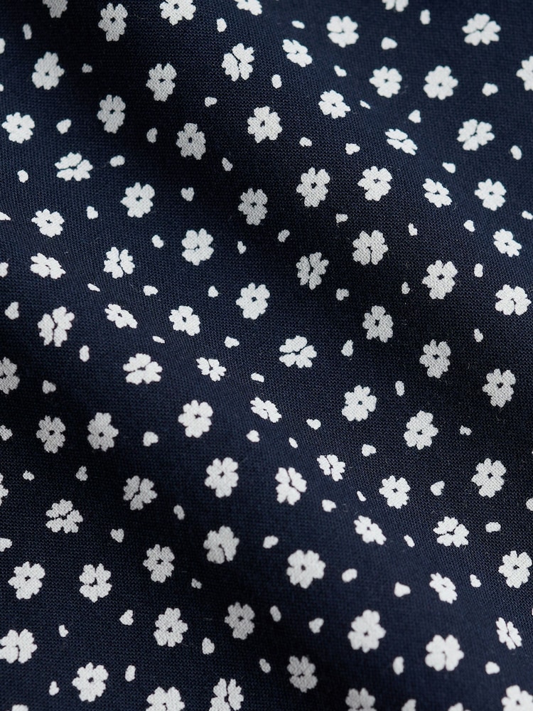 Superdry Navy Cotton Ditsy Print Cami Top - Image 7 of 7