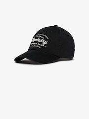 Superdry Black Vintage Club Baseball Cap - Image 3 of 3