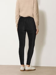 Long Tall Sally Black Cord Leggings - Image 3 of 5