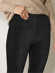 Long Tall Sally Black Cord Leggings - Image 4 of 5