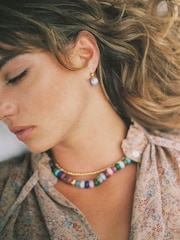Anni Lu Pink Mirage Necklace - Image 3 of 4