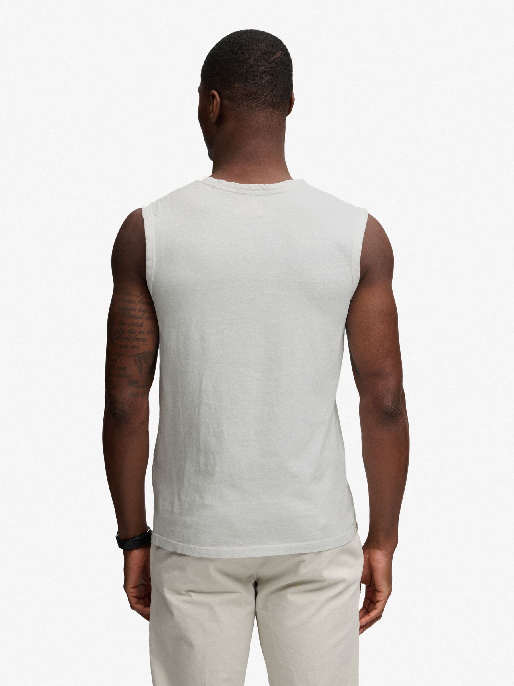 Buy Superdry White Classic Tank from Next USA