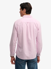 Superdry Pink Preppy Oxford Long Sleeve Shirt - Image 2 of 5