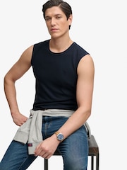 Superdry Blue Classic Tank - Image 4 of 7