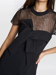 Gina Bacconi Charlene Structured Black Jumpsuit - Imagen 4 de 7