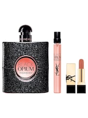 Yves Saint Laurent Black Opium Eau de Parfum 90ml and 10ml with Mini Rouge Pur Couture Nude (Worth Over £165) - Image 2 of 4
