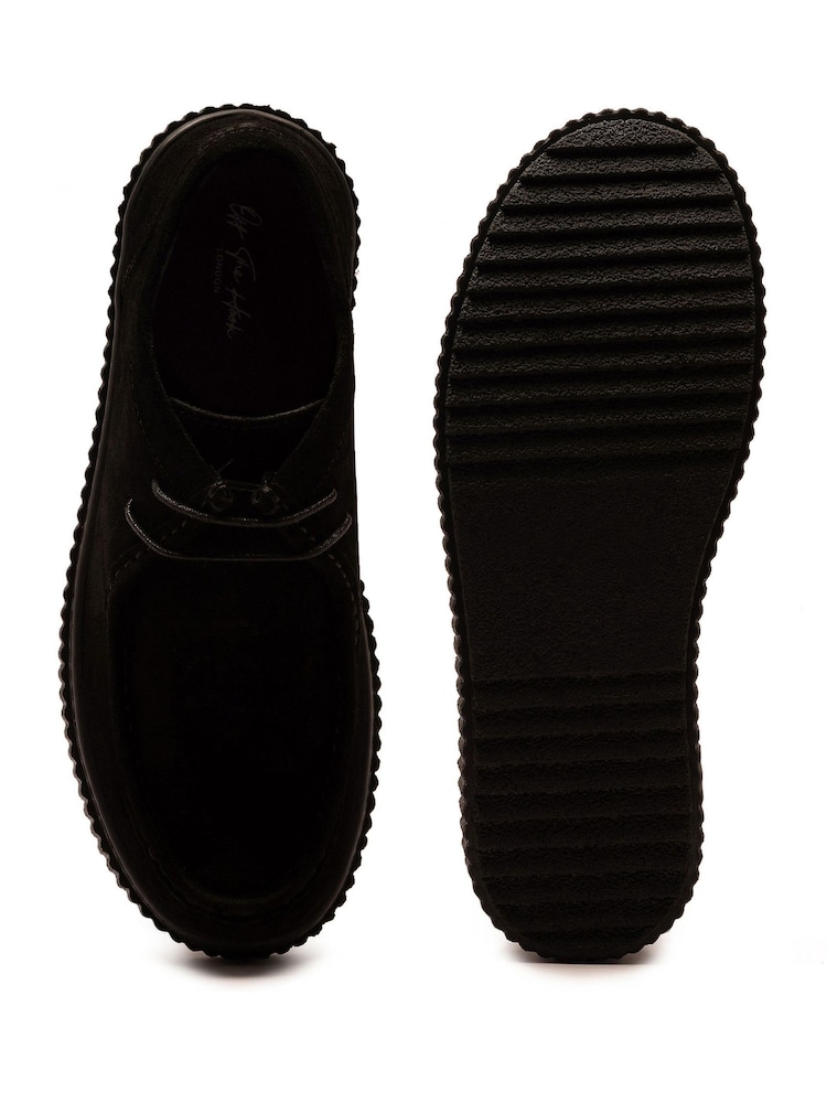 Off The Hook Hetfield Leather Lace-Up Casual Boat Shoes - Imagen 6 de 6