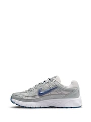 Nike Grey/Blue P6000 Trainers - Image 2 of 9