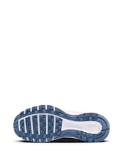Nike Grey/Blue P6000 Trainers - Image 4 of 9