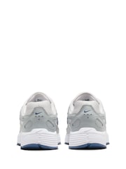 Nike Grey/Blue P6000 Trainers - Image 6 of 9