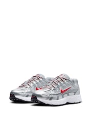 Nike Grey/Red P6000 Trainers - Image 7 of 11