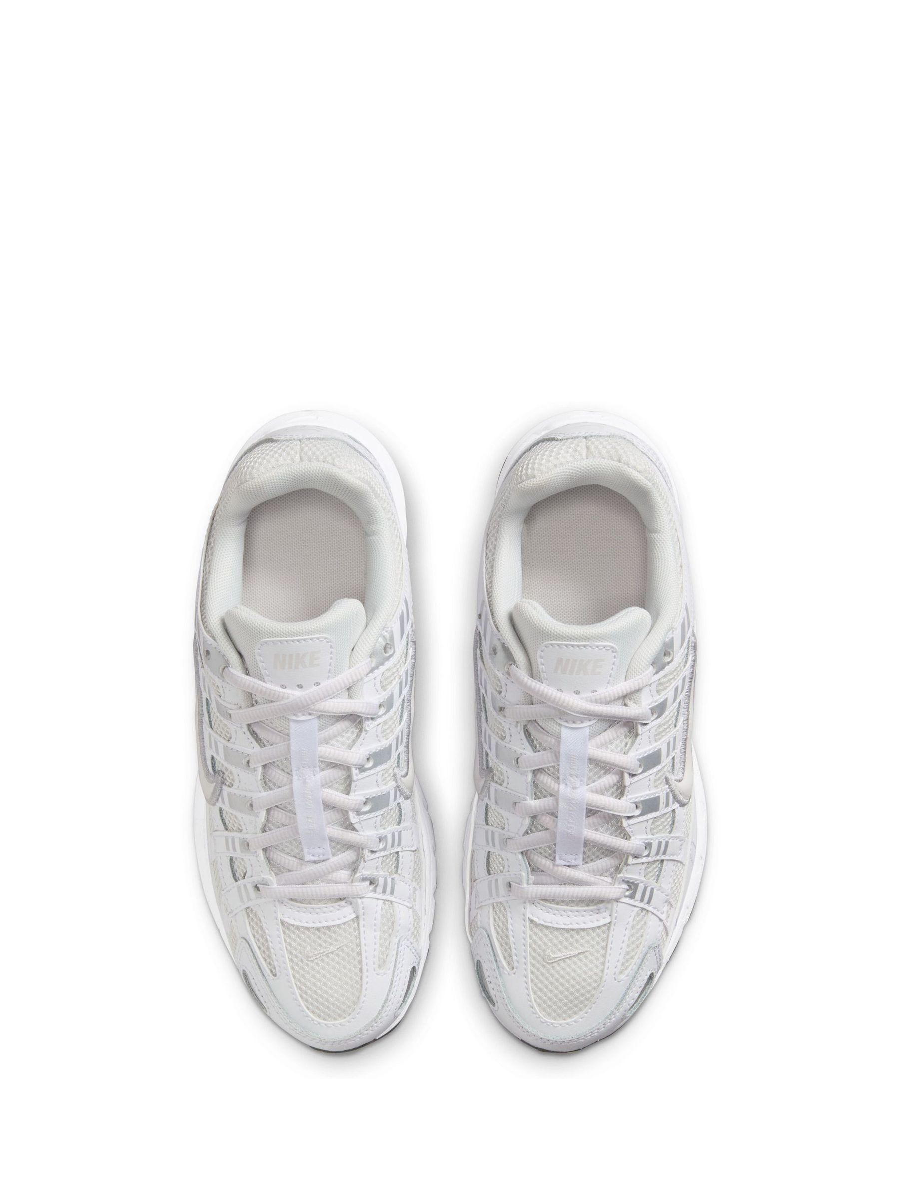 nike triple white p6000 trainers