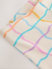 Arcoíris morado lila - Conjunto de leggings y top de manga corta (3 meses-7 años) - Imagen 12 de 12