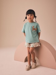 Green Tiger Short Sleeve T-Shirt and Shorts Set (3mths-7yrs) - Image 4 of 4