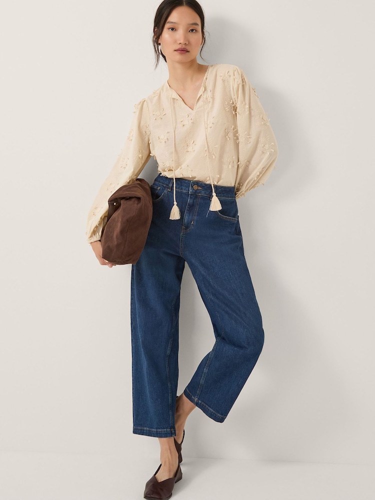 Monsoon Pascale Floral Print Appliqué Blouse - Imagen 4 de 4