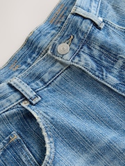 Hell Blau Schraffurmuster - Jeans - Bild 7 von 8