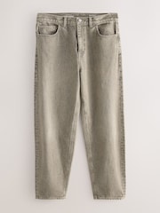Sand Washed Barrel Fit Jeans - Image 7 of 9
