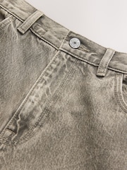 Sand Washed Barrel Fit Jeans - Image 8 of 9