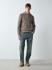 Blue/Green Tint - Motionflex Air Regular Tapered Fit Motionflex Jeans - Image 2 of 6