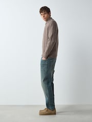 Blue/Green Tint - Motionflex Air Regular Tapered Fit Motionflex Jeans - Image 4 of 6