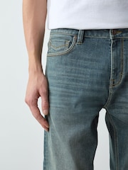 Blue/Green Tint - Motionflex Air Regular Tapered Fit Motionflex Jeans - Image 5 of 6