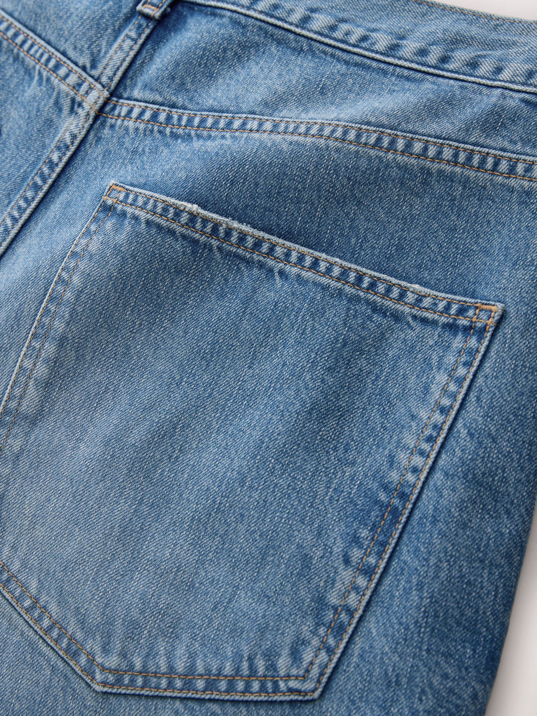 Buy Bright Blue Baggy Fit Jeans from Next USA