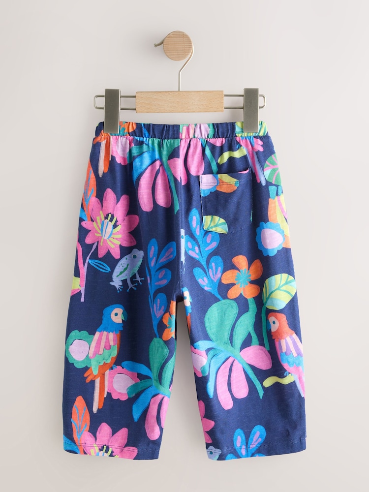 Pasăre bleumarin - Pantaloni drepți (3luni-7ani) - Imaginea 2 din 4