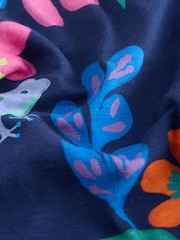 Navy Bird Barrel Leg Trousers (3mths-7yrs) - Image 6 of 7