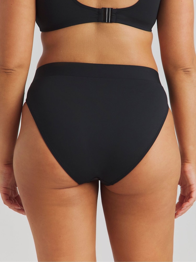 Simply Be Black Magisculpt Contour Me V-Shape High Waist Bikini Brief - Image 2 of 4