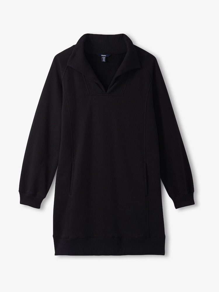 Hatley Anna Notch Neck Black Dress - Image 6 of 6