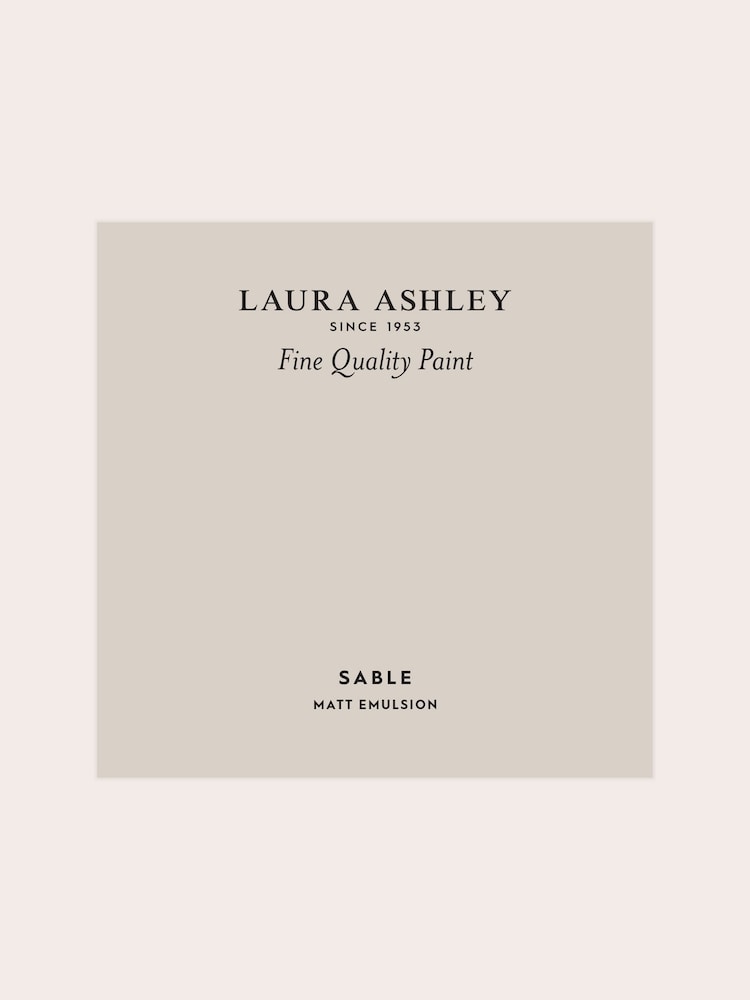 Laura Ashley Sable Matt Emulsion Peel & Stick Paint Sample - Image 2 of 4