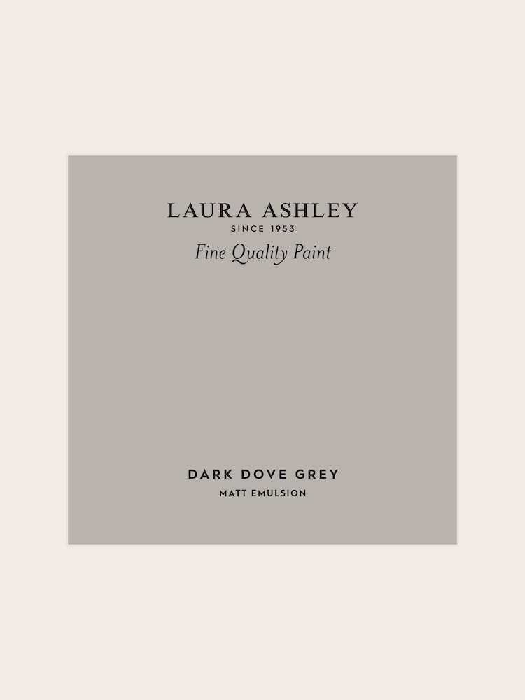 Laura Ashley Dark Dove Grey Matt Emulsion Peel & Stick Paint Sample - Image 2 of 4 Laura Ashley Dark Dove Grey Matt Emulsion Peel & Stick Paint Sample - Image 2 of 4