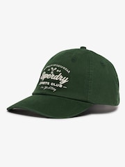 Superdry Green Vintage Club Baseball Cap - Image 3 of 3