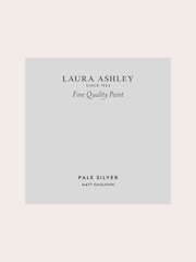 Laura Ashley Pale Silver Matt Emulsion Peel & Stick Paint Sample - Image 2 of 4