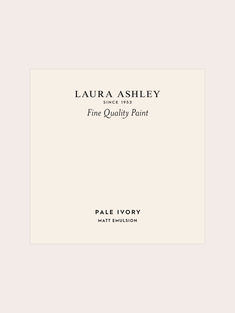Laura Ashley Pale Ivory Matt Emulsion Peel & Stick Paint Sample - Image 2 of 4 Laura Ashley Pale Ivory Matt Emulsion Peel & Stick Paint Sample - Image 2 of 4
