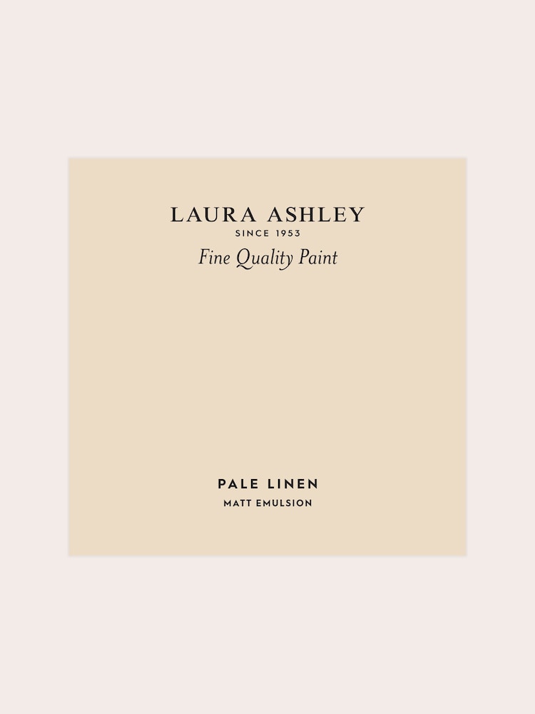Laura Ashley Pale Linen Matt Emulsion Peel & Stick Paint Sample - Image 2 of 4