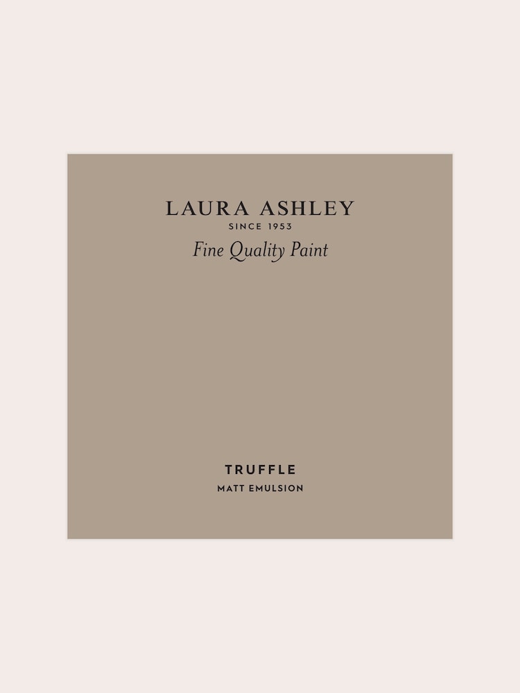 Laura Ashley Truffle Matt Emulsion Peel & Stick Paint Sample - Image 2 of 4