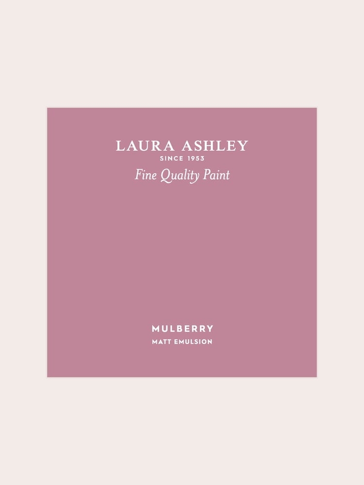 Laura Ashley Old Rose Matt Emulsion Peel & Stick Paint Sample - Image 1 of 4
