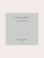 Laura Ashley Soft Silver Matt Emulsion Peel & Stick Paint Sample - Image 2 of 4