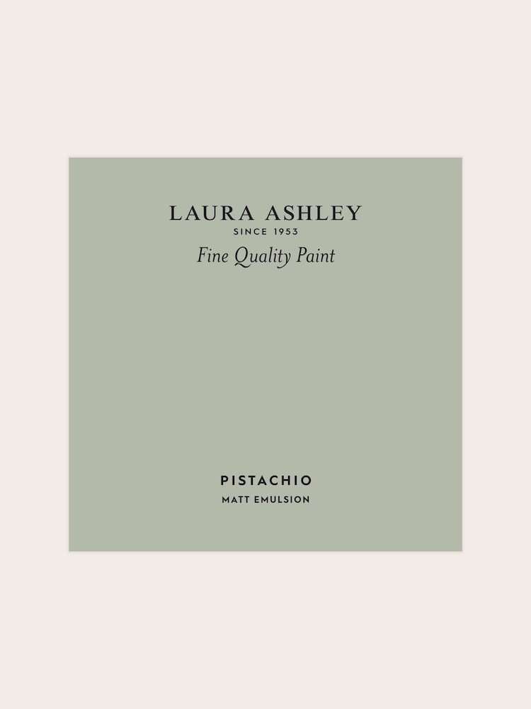 Laura Ashley Pistachio Matt Emulsion Peel & Stick Paint Sample - Image 2 of 4