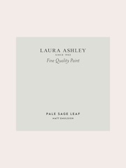 Laura Ashley Pale Sage Leaf Matt Emulsion Peel & Stick Paint Sample - Image 2 of 4