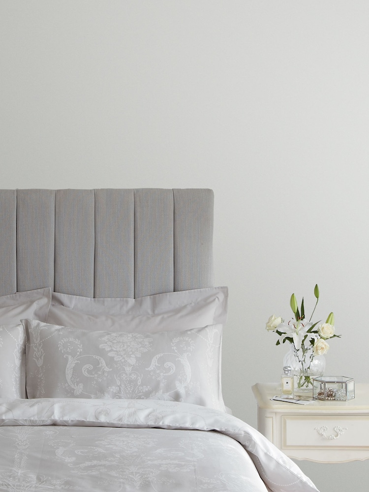 Laura Ashley Silver White Matt Emulsion Peel & Stick Paint Sample - Image 1 of 4