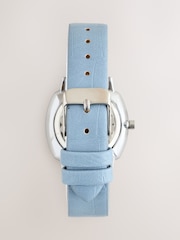 Blue Croc Effect Watch - Image 4 of 5